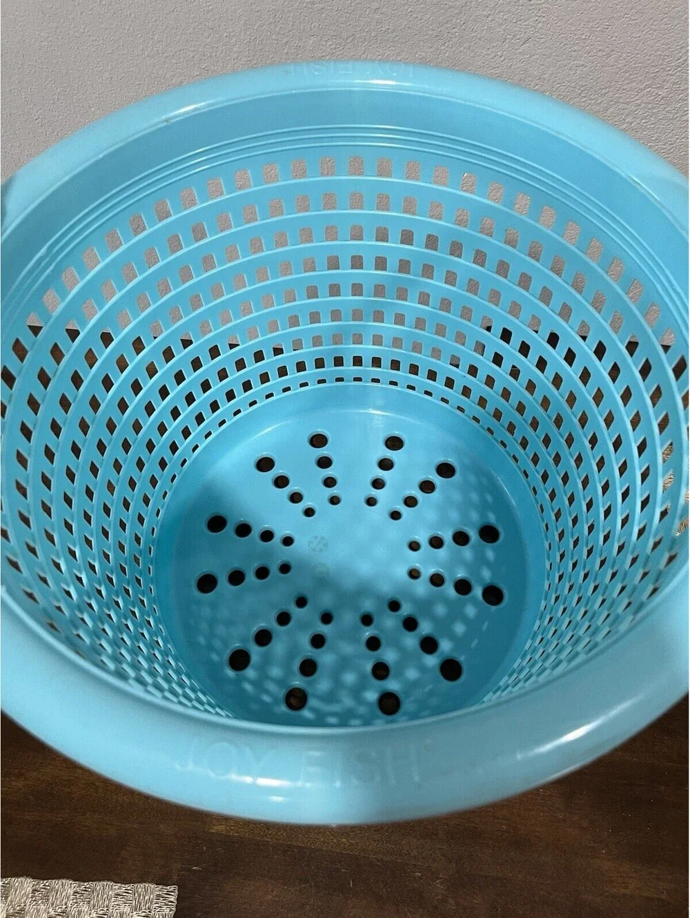 Joy Fish Handy Fish Basket Pool Skimmer Basket Plastic Sturdy Aqua 16” By 12”